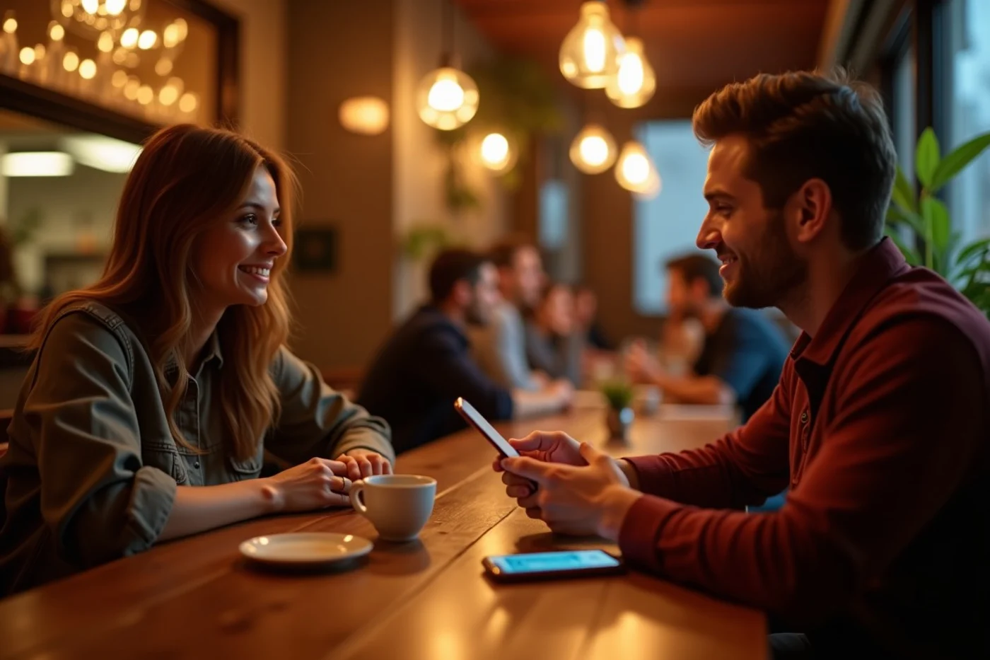 When the connection works better by phone or in person - supporting editorial photograph