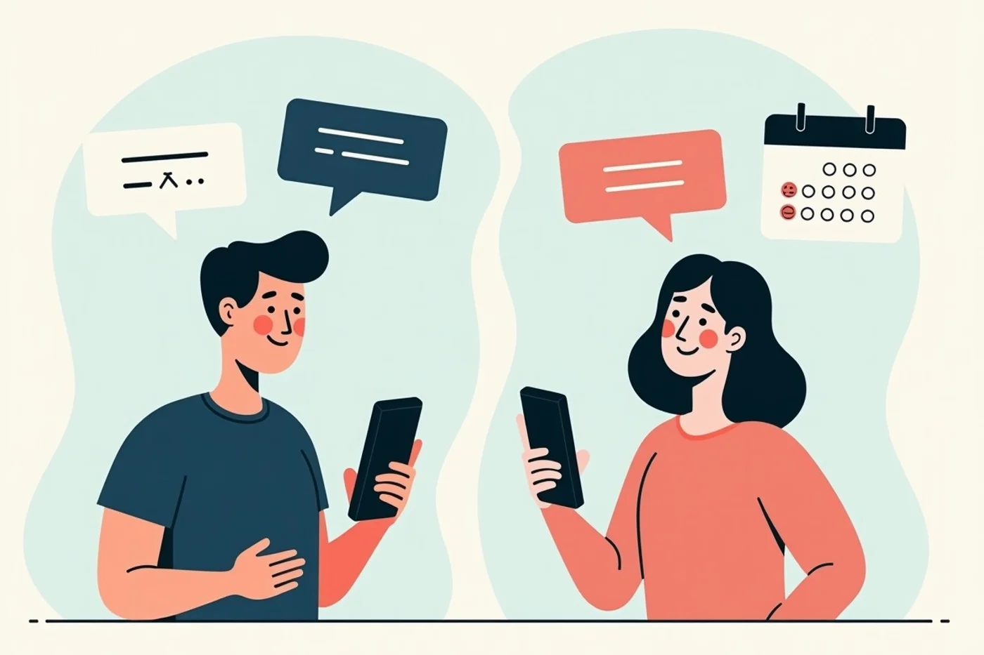 Ghosting or Needing Space: How Can You Tell the Difference? - editorial photograph