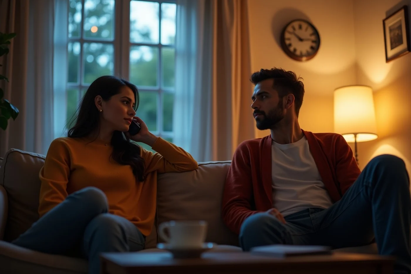Early dating calls work best before either person feels trapped. - supporting editorial photograph