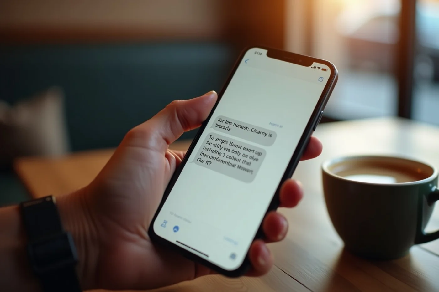 Should You Ask in Person or by Text? - supporting editorial photograph