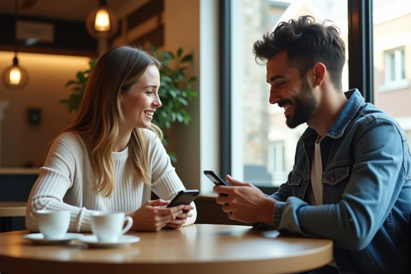 How to Find a Comfortable Texting Rhythm When Dating - editorial photograph