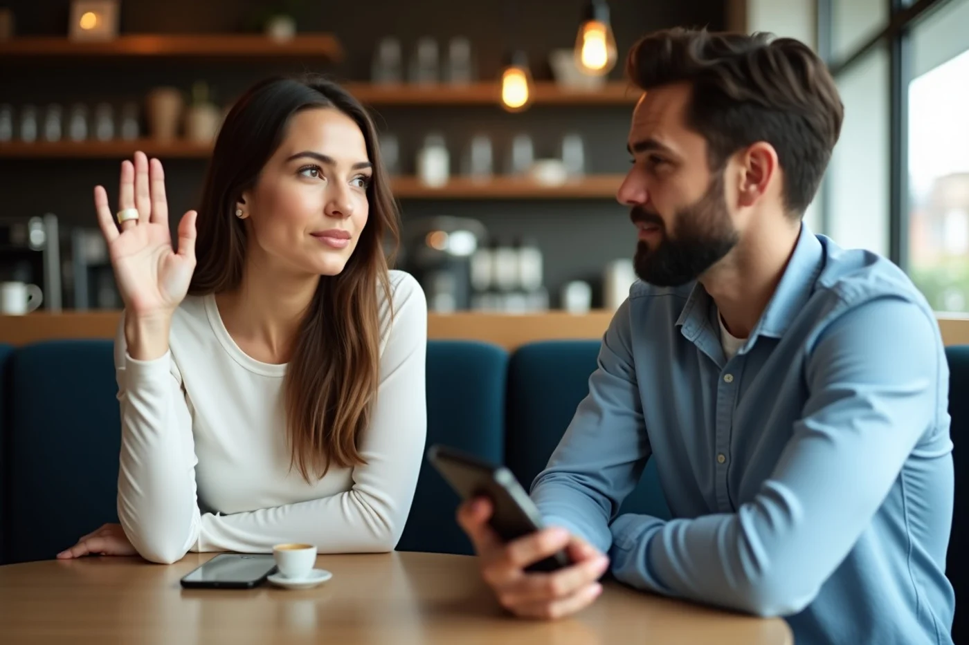 How to Handle a Boundary Being Ignored While Dating - editorial photograph