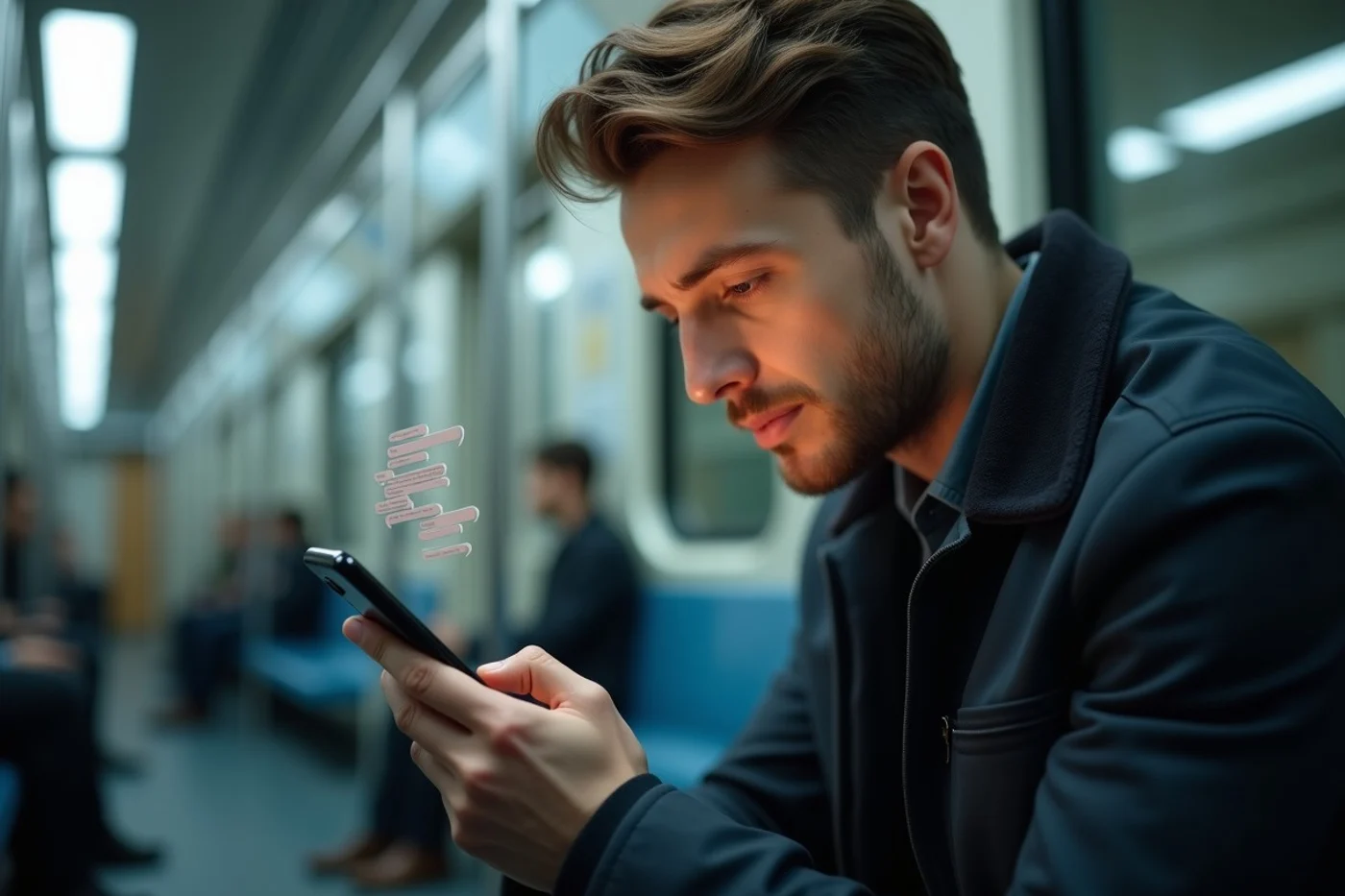 Question-heavy texting can flatten mutual curiosity - supporting editorial photograph