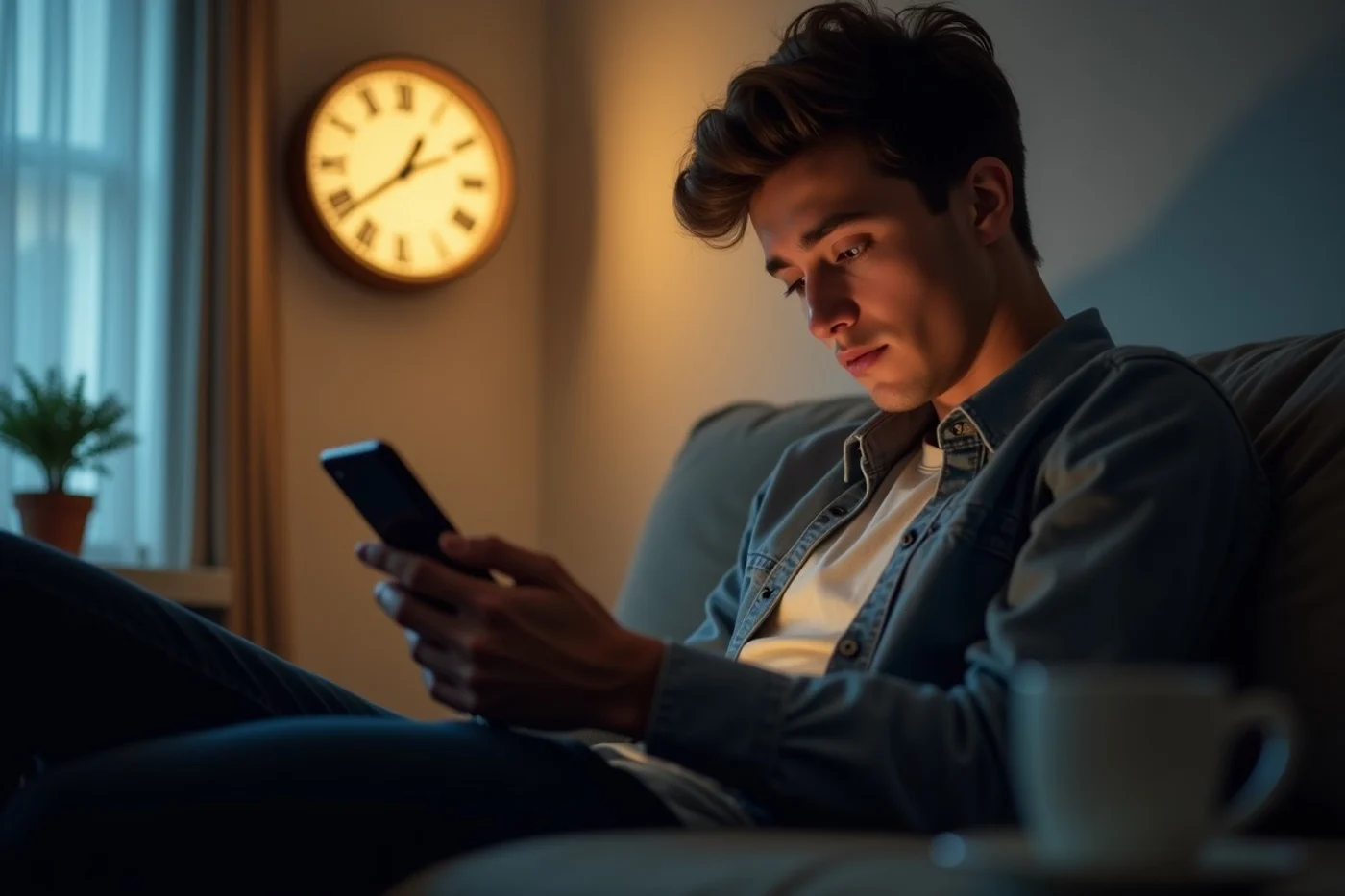 What Does a Slow Text Reply Mean When Dating? - editorial photograph