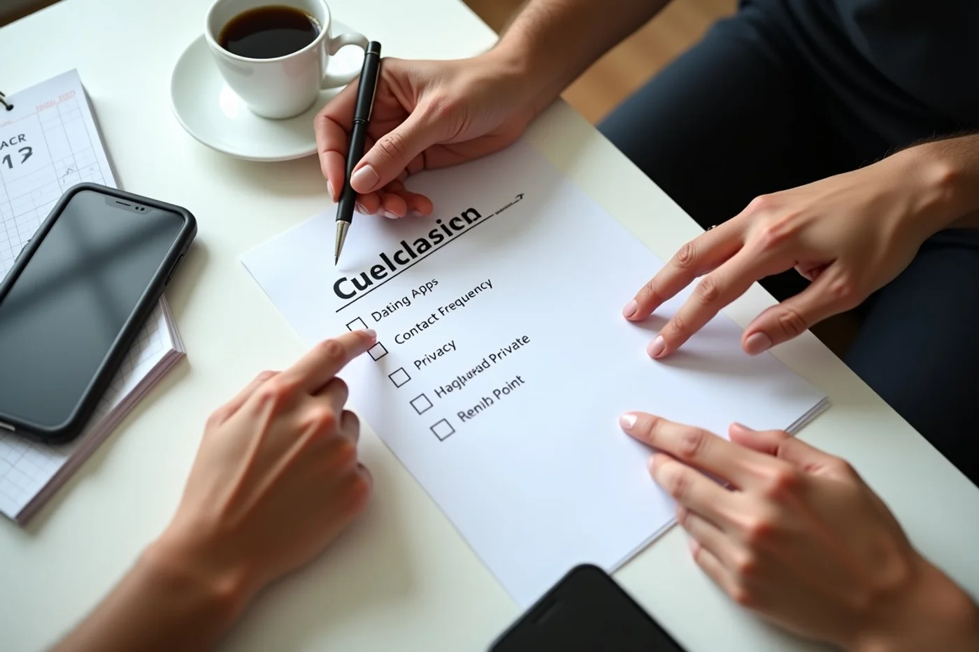 Exclusivity Conversation Topics - supporting editorial photograph