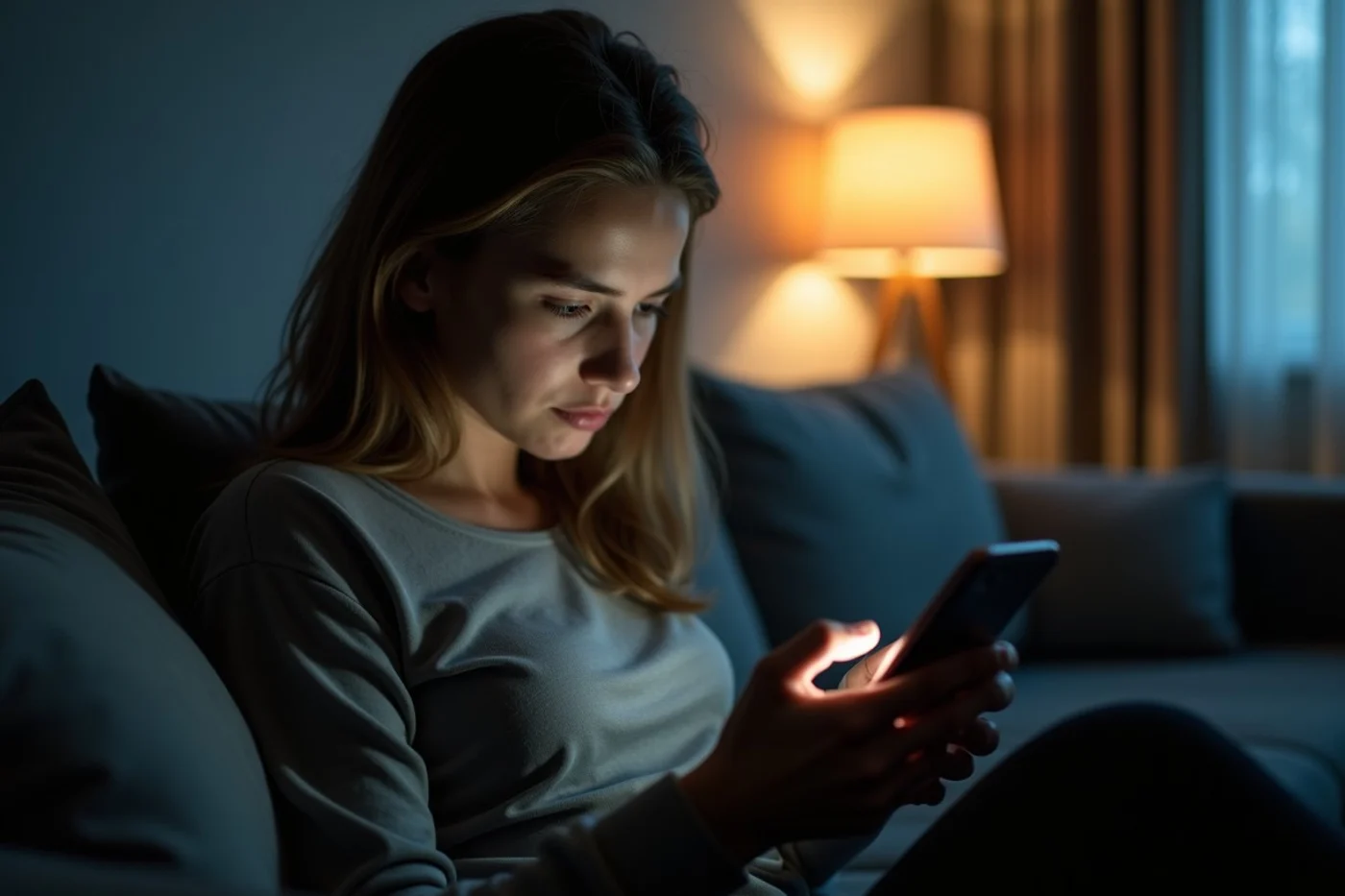 When a Serious Dating Conversation Should Not Happen Over Text - editorial photograph