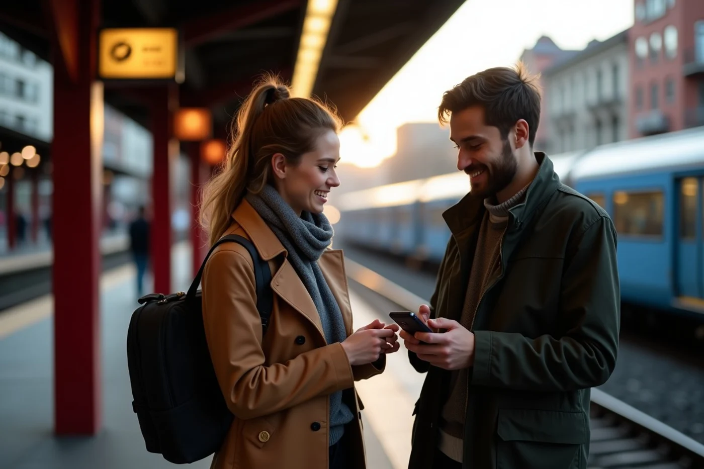 After you have established regular contact, an online request may feel natural - supporting editorial photograph