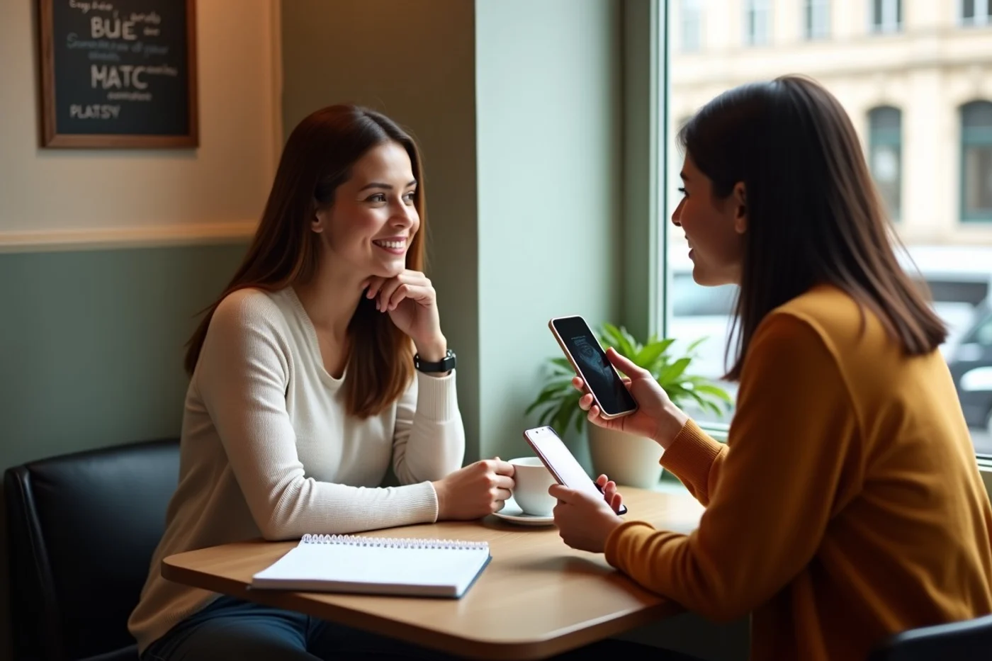A social connection should match the pace already established offline - supporting editorial photograph